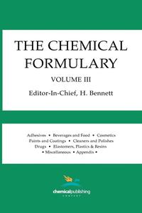 bokomslag The Chemical Formulary, Volume 3