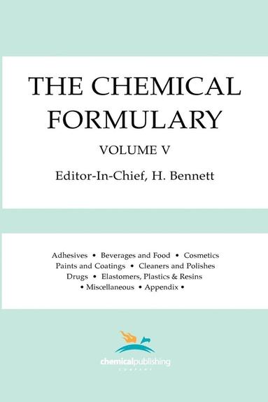 bokomslag The Chemical Formulary, Volume 5