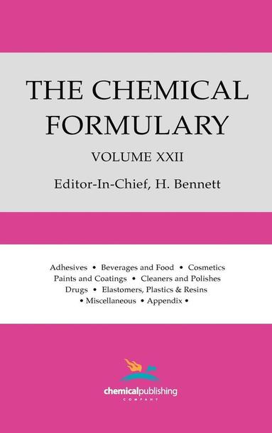 bokomslag The Chemical Formulary, Volume 22