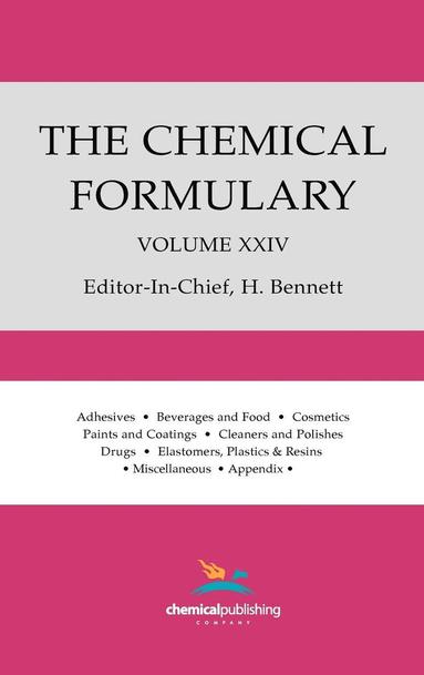 bokomslag The Chemical Formulary, Volume 24