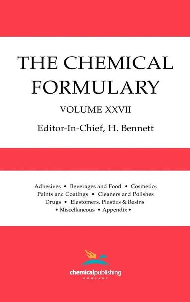 H. Bennett - Chemical Formulary, Volume 27, Inbunden