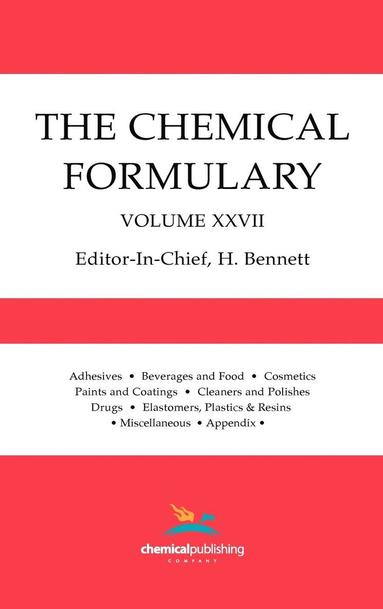 bokomslag The Chemical Formulary, Volume 27