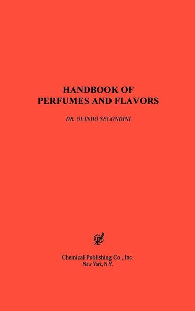 bokomslag Handbook of Perfumes & Flavors