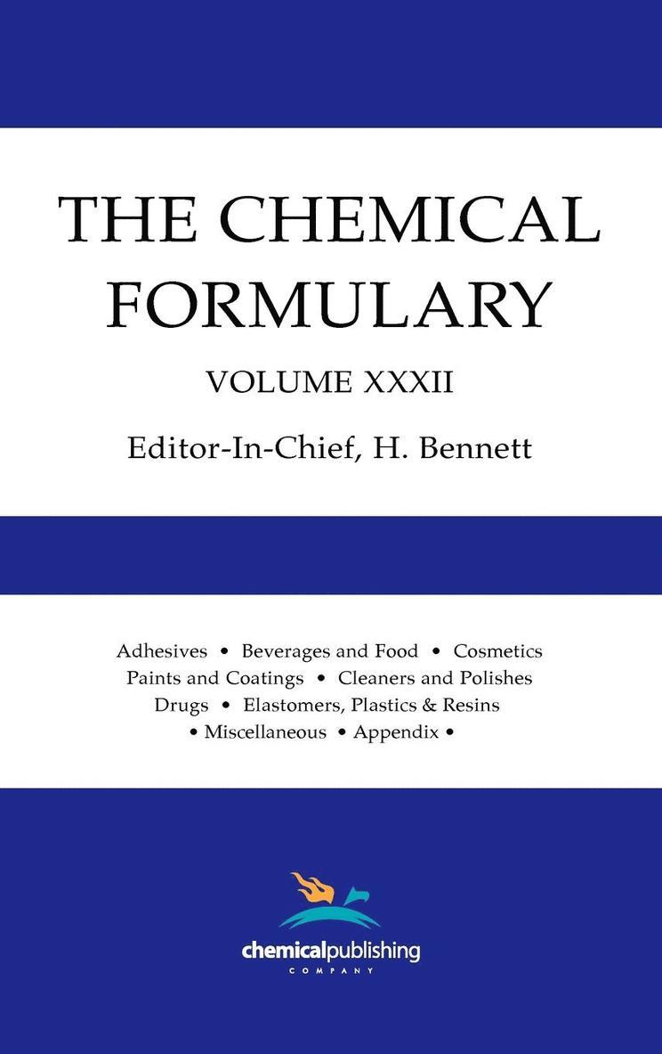 The Chemical Formulary 1