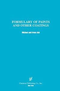 bokomslag Formulary of Paints & Other Coatings