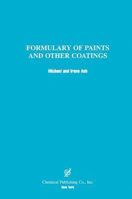 bokomslag Formulary of Paints & Other Coatings