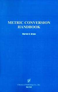 bokomslag Metric Conversion Handbook