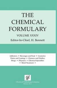 bokomslag The Chemical Formulary