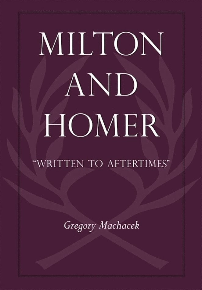 Milton and Homer