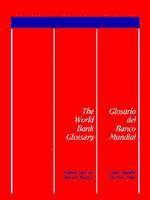 World Bank Glossary/Glosario Del Banco Mundial 1