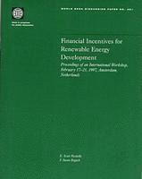 bokomslag Financial Incentives for Renewable Energy Development