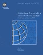 Karin E. Kemper, Manuel Marino, M. Marino, K.E. Kemper - Institutional Frameworks in Successful Water Markets, Häftad