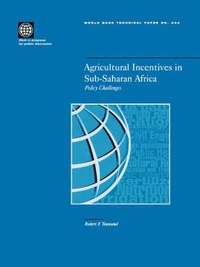 bokomslag Agricultural Incentives in Sub-Saharan Africa