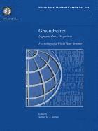 World Bank, Salman M. a. Salman - Groundwater, Häftad