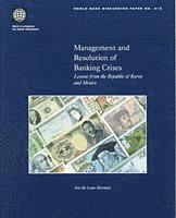 bokomslag Management and Resolution of Banking Crises