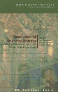 World Bank, Ashoka Mody - Resolution of Financial Distress, Häftad