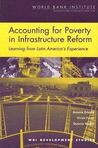 bokomslag Accounting for Poverty in Infrastructure Reform