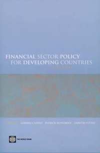 bokomslag Financial Sector Policy for Developing Countries