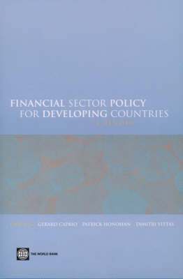 Financial Sector Policy for Developing Countries 1