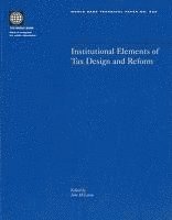 INSTITUTIONAL ELEMENTS OF TAX