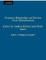 bokomslag Domestic Regulation and Service Trade Liberalization