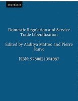 bokomslag Domestic Regulation and Service Trade Liberalization