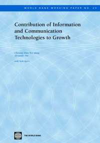 bokomslag Contribution of Information and Communication Technologies to Growth