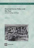 Patrick Honohan - Financial Sector Policy and the Poor, Häftad