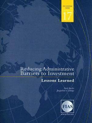 Reducing Administrative Barriers to Investment 1