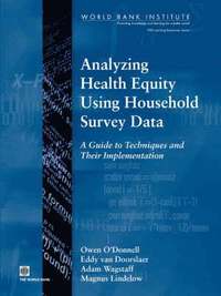 bokomslag Analyzing Health Equity Using Household Survey Data