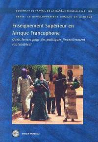 bokomslag Enseignement Suprieur en Afrique Francophone