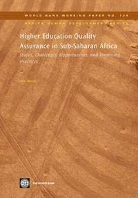 bokomslag Higher Education Quality Assurance in Sub-Saharan Africa