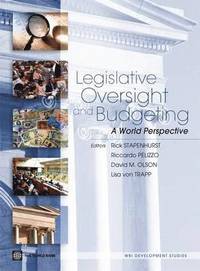 bokomslag Legislative Oversight and Budgeting