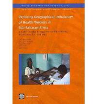 bokomslag Reducing Geographical Imbalances of the Distribution of Health Workers in Sub-Saharan Africa
