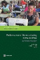 bokomslag Quantitative Analyses of the Performance of Manufacturing Firms in Africa