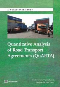 bokomslag Quantitative Analysis of Road Transport Agreements - QuARTA