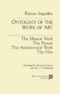 bokomslag Ontology of the Work of Art