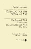 Roman Ingarden - Ontology of the Work of Art, Inbunden