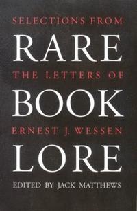bokomslag Rare Book Lore