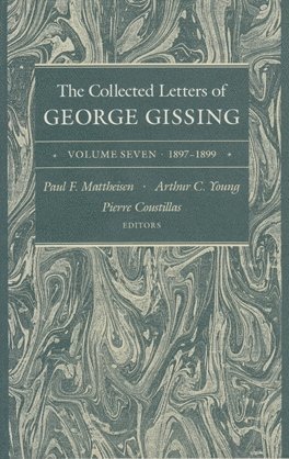 bokomslag Collected Letters of George Gissing Volume 7