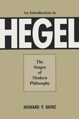 bokomslag An Introduction To Hegel