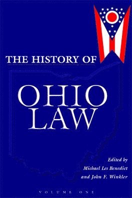bokomslag History of Ohio Law
