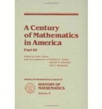 bokomslag A Century of Mathematics in America, Part III