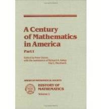 bokomslag A Century of Mathematics in America