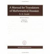 bokomslag A Manual for Translators of Mathematical Russian