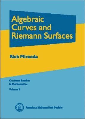 Algebraic Curves and Riemann Surfaces 1