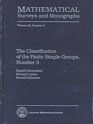 The Classification of the Finite Simple Groups, Number 3 1