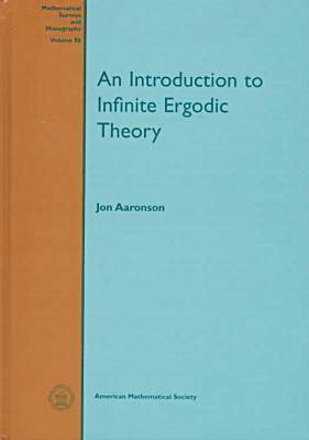 Jon Aaronson - Introduction to Infinite Ergodic Theory, Inbunden