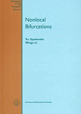 Yu Il'yashenko, Li Weigu - Nonlocal Bifurcations, Inbunden
