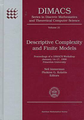 Neil Immerman, Phokion G. Kolaitis - Descriptive Complexity and Finite Models, Inbunden